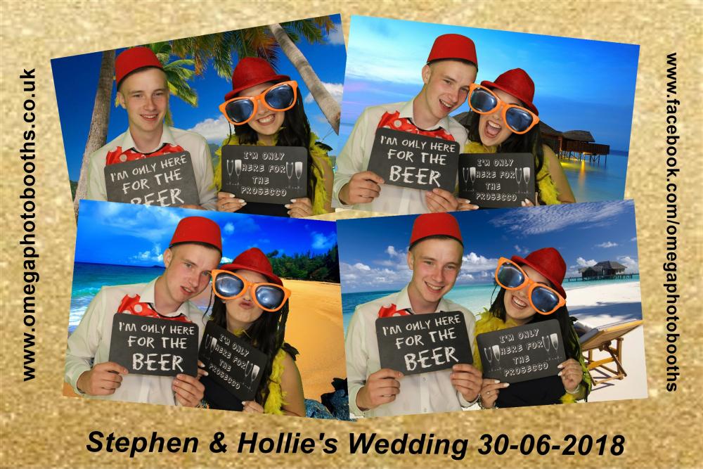 Stephen & Hollie's Wedding | View more photos from the event at gallery.omegaphotobooths.co.uk/u/OmegaPhotobooths/Stephen-Hollies-Wedding